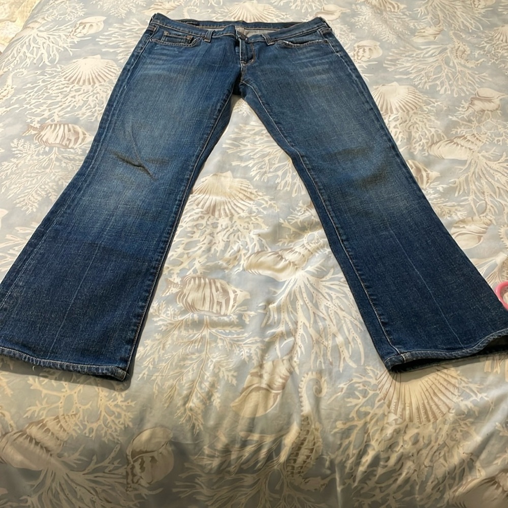 Citizens of Humanity Jeans Kelly #001 stretch low waist bootcut size 31